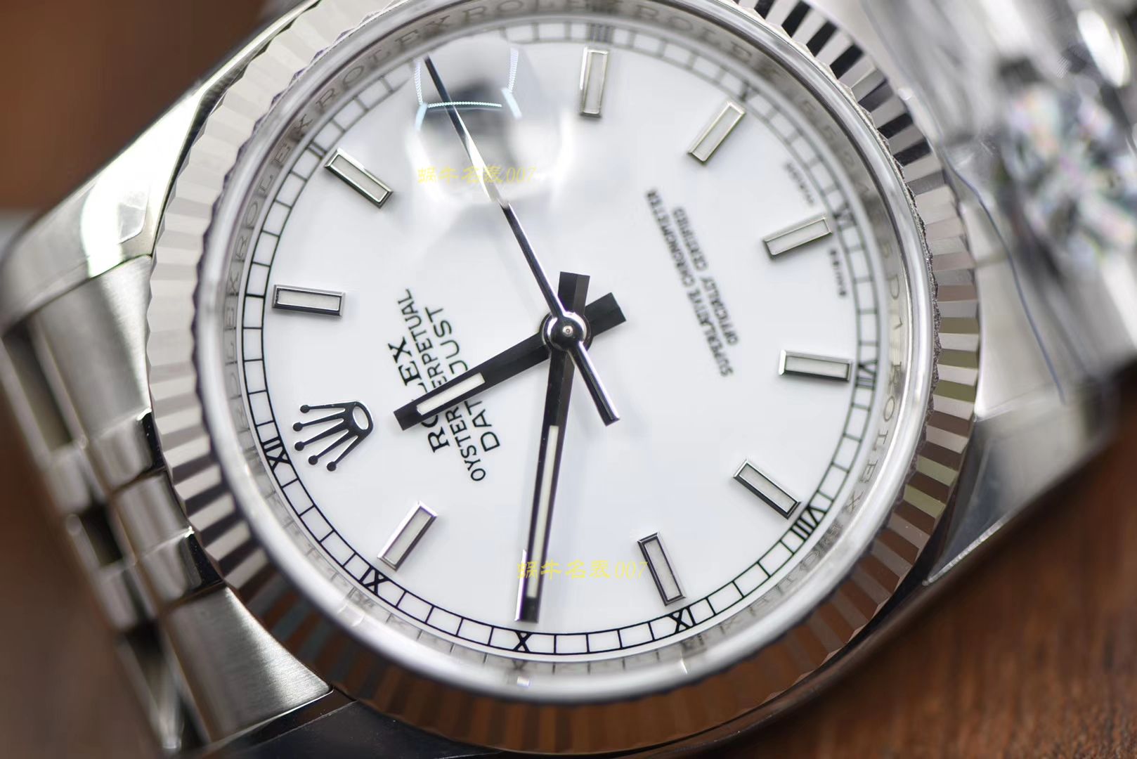  Rolex   Datejust 系列116234白盘 wrist watches 36毫米【AR Perfect  High quality  Knockoff  Watches 】 / R317