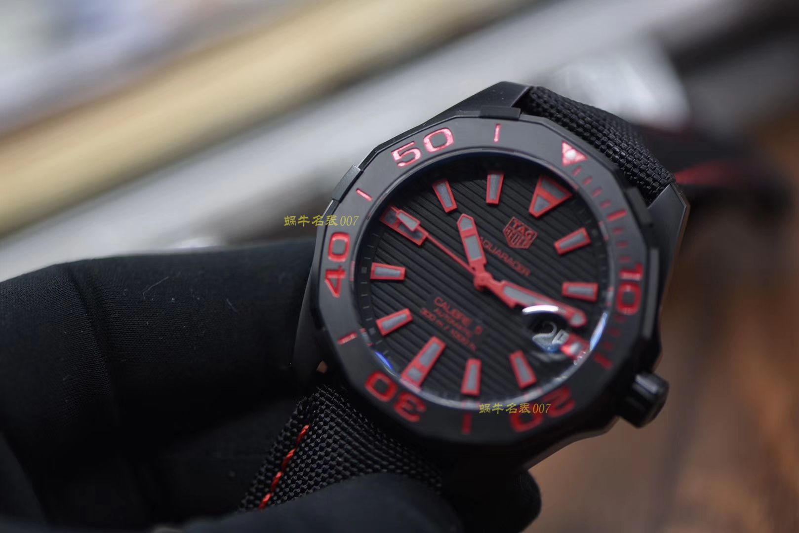V6 Factory  top  Perfect  Replica 版本新品TAG HEUER AQUARACER（竞潜系列） CALIBRE 5 TAG Heuer 竟潜43mm / TG068