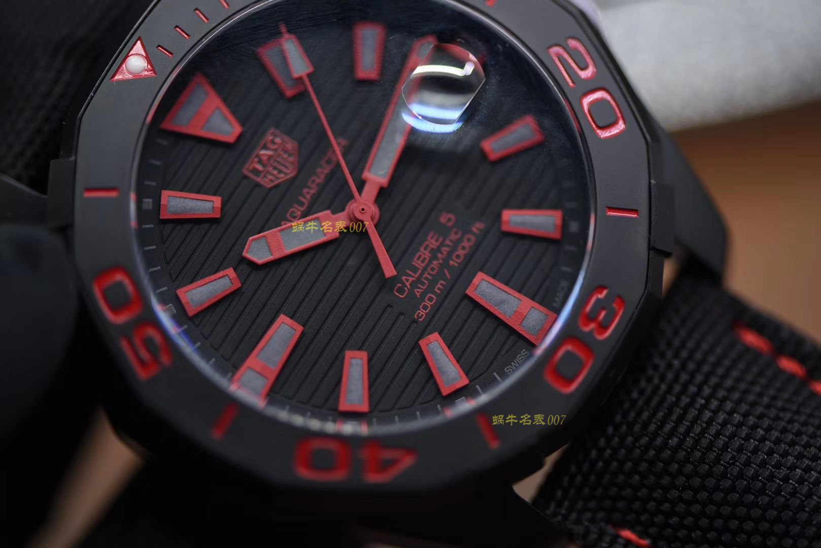 V6 Factory  top  Perfect  Replica 版本新品TAG HEUER AQUARACER（竞潜系列） CALIBRE 5 TAG Heuer 竟潜43mm / TG068