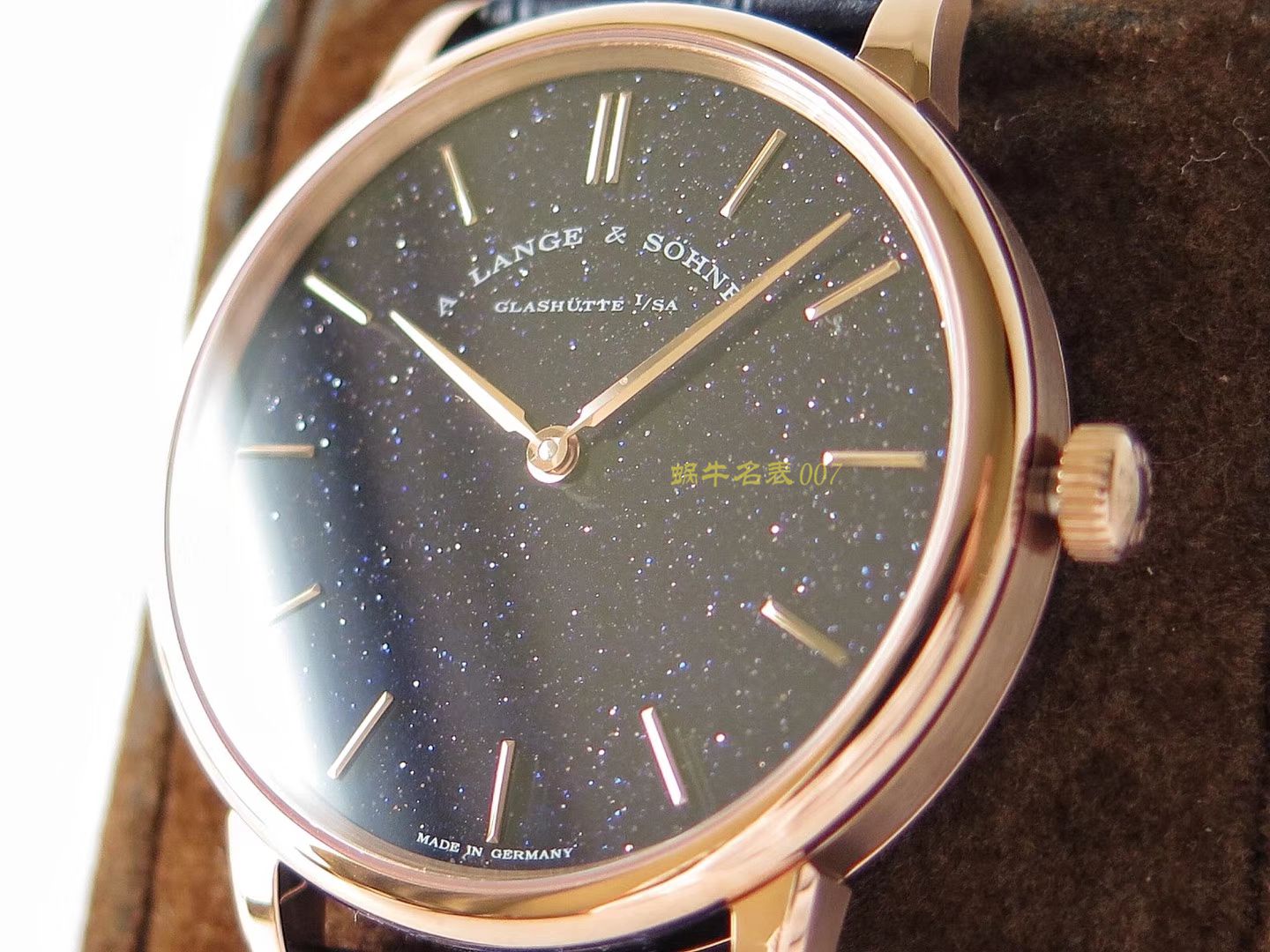 【SV Perfect  High quality  Replica Watches 】朗格SAXONIA系列211.033 wrist watches （多色表盘可选） / LS016