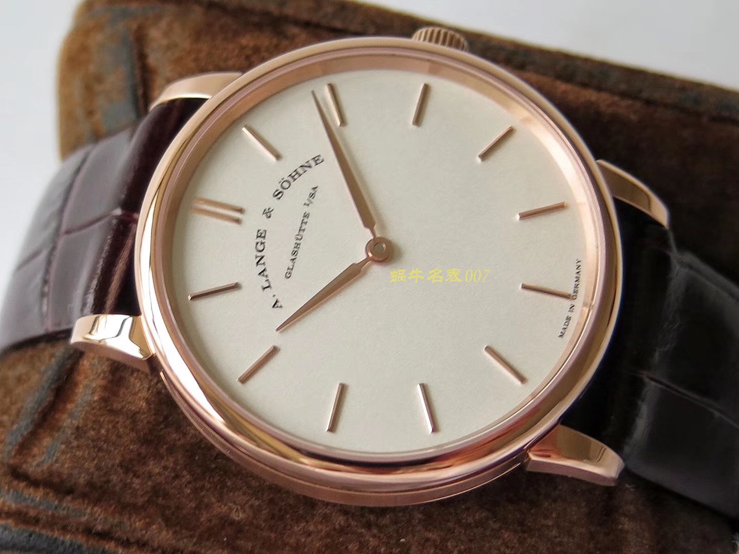 【SV Perfect  High quality  Replica Watches 】朗格SAXONIA系列211.033 wrist watches （多色表盘可选） / LS016