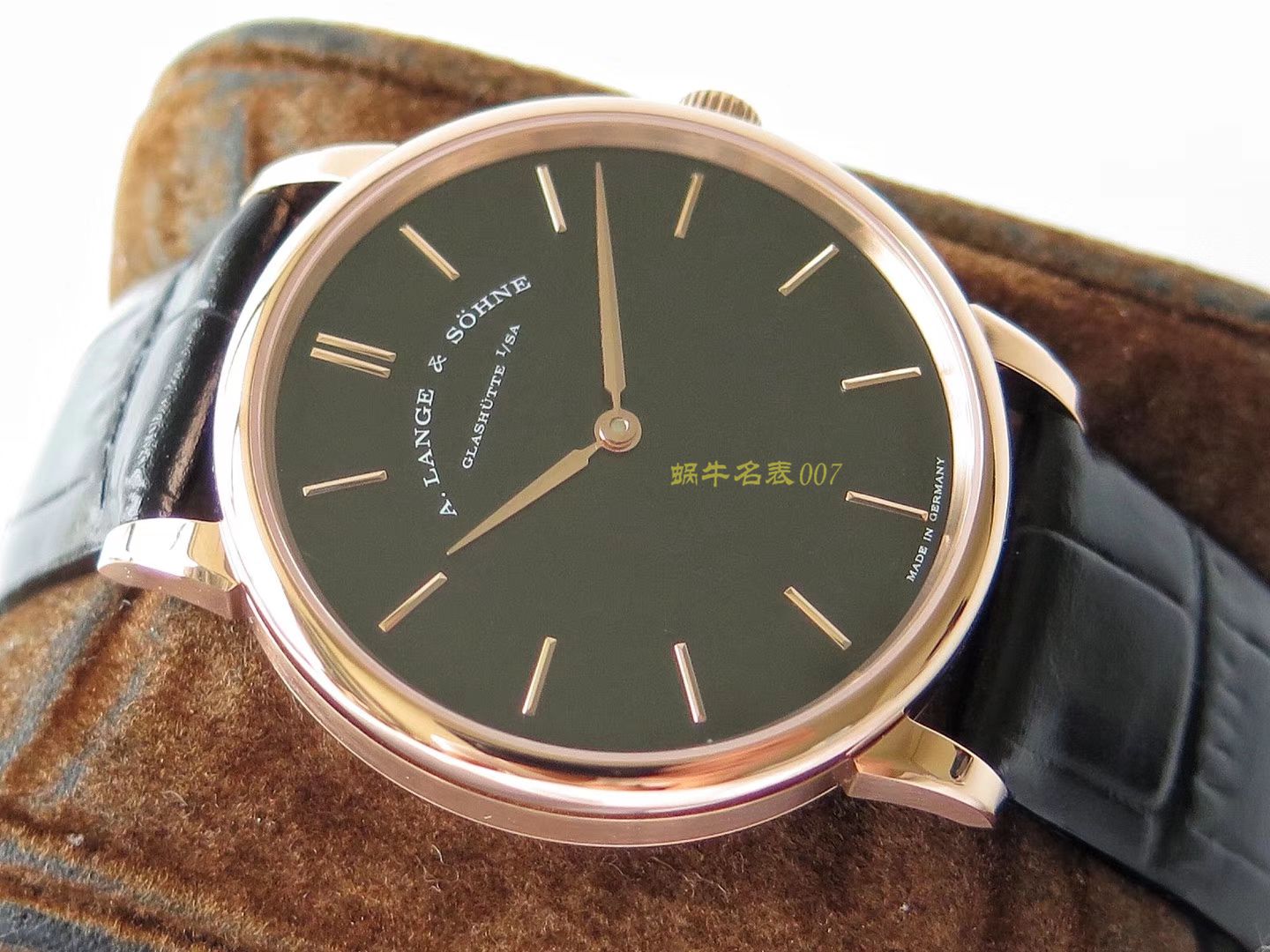 【SV Perfect  High quality  Replica Watches 】朗格SAXONIA系列211.033 wrist watches （多色表盘可选） / LS016