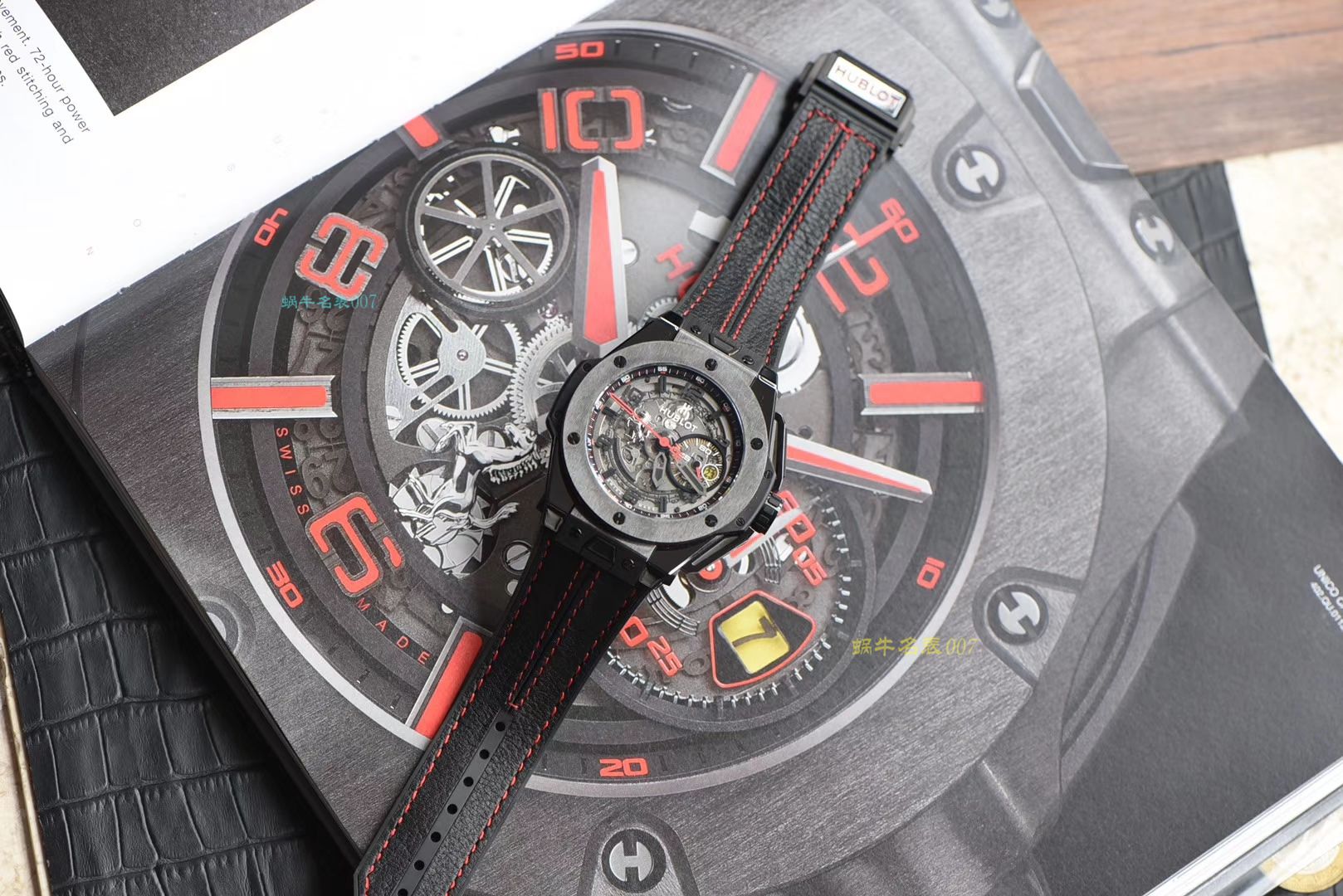  Video analysis  hublot 法拉利BIG BANG系列401.CX.0123.VR wrist watches  Perfect  Replica 【HBBV6最新力作‼️ Hublot Big Bang Ferrari Ceramic F11系列】 / YB062