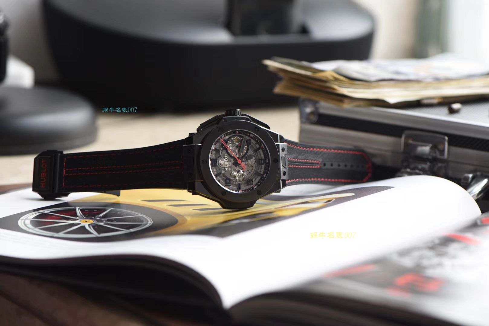  Video analysis  hublot 法拉利BIG BANG系列401.CX.0123.VR wrist watches  Perfect  Replica 【HBBV6最新力作‼️ Hublot Big Bang Ferrari Ceramic F11系列】 / YB062