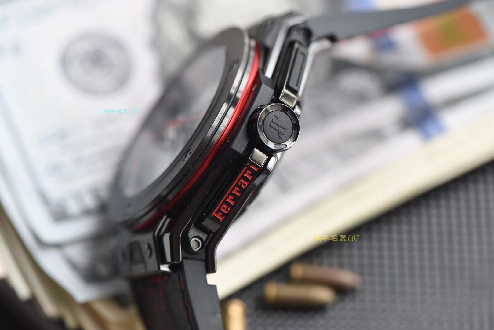  Video analysis  hublot 法拉利BIG BANG系列401.CX.0123.VR wrist watches  Perfect  Replica 【HBBV6最新力作‼️ Hublot Big Bang Ferrari Ceramic F11系列】 / YB062