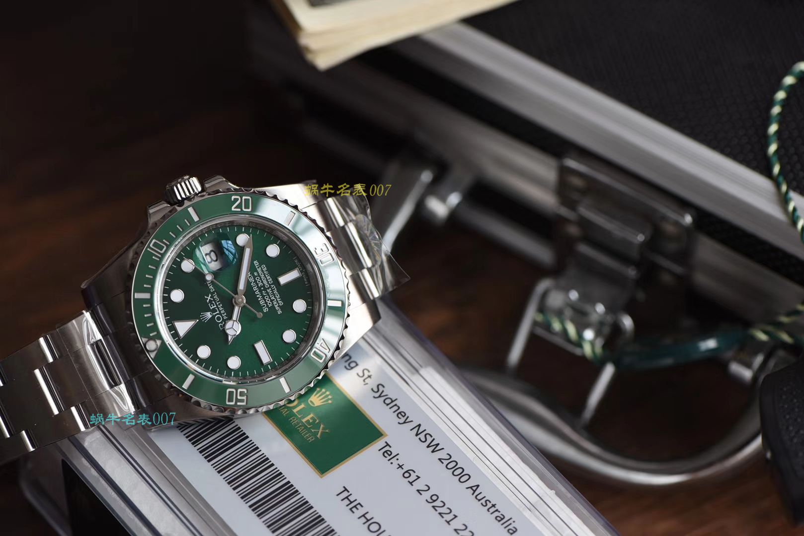 【AR Perfect  High quality  Replica  Rolex  Submariner  Watches 】 Rolex  Submariner 型系列116610LV-97200 绿盘 wrist watches  / R318