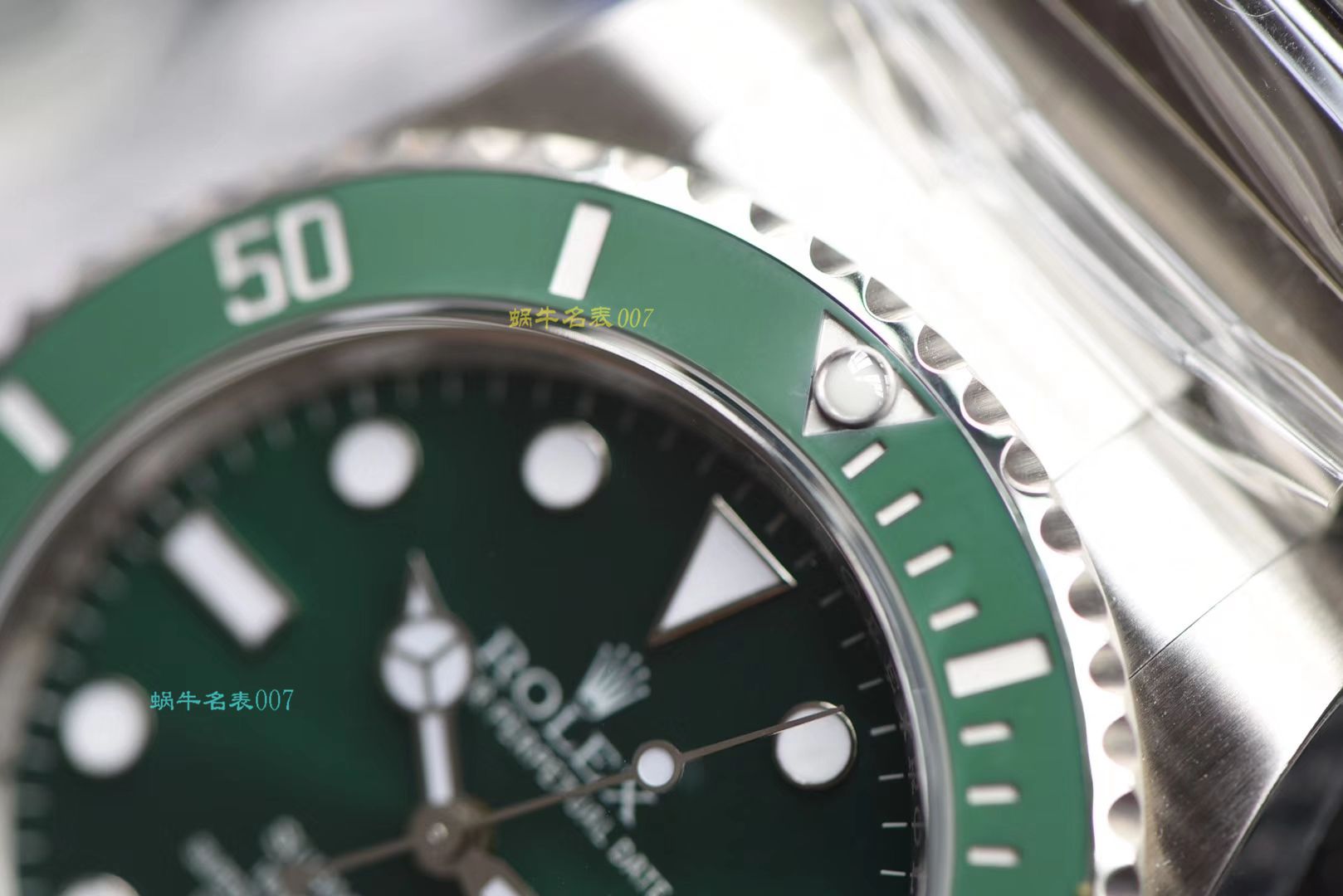 【AR Perfect  High quality  Replica  Rolex  Submariner  Watches 】 Rolex  Submariner 型系列116610LV-97200 绿盘 wrist watches  / R318
