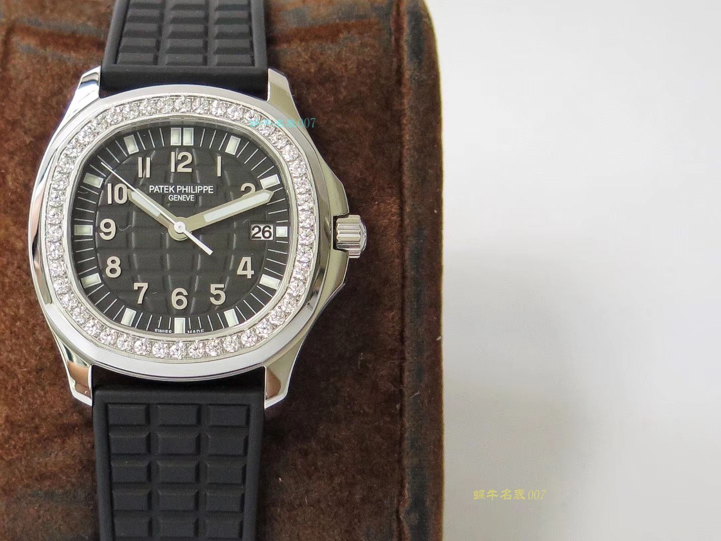 【PPF Perfect  High quality  Replica Watches 】 PATEK PHILIPPE AQUANAUT系列5067A-001 不锈钢 wrist watches  Nautilus 女装 / BD262