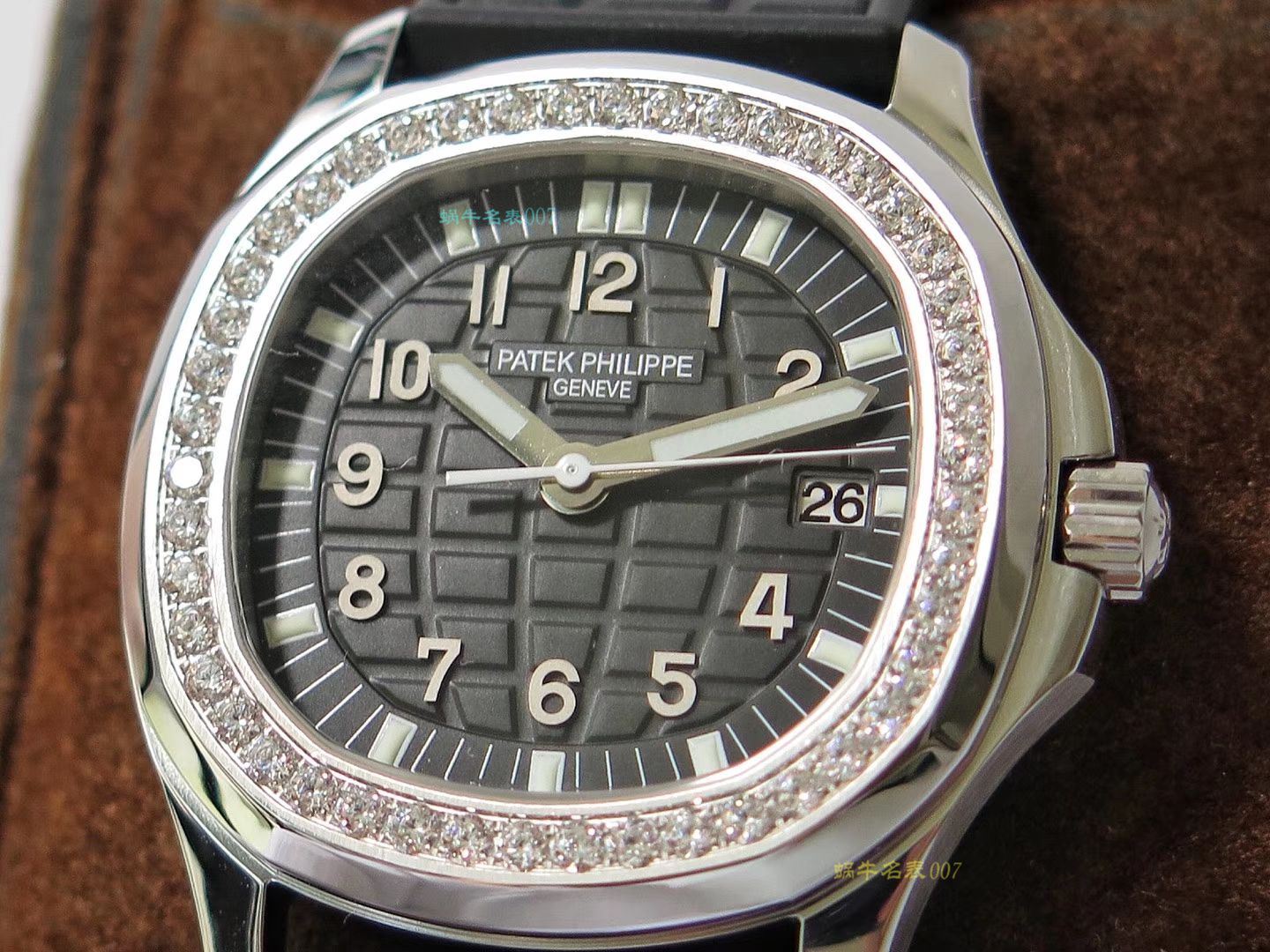 【PPF Perfect  High quality  Replica Watches 】 PATEK PHILIPPE AQUANAUT系列5067A-001 不锈钢 wrist watches  Nautilus 女装 / BD262