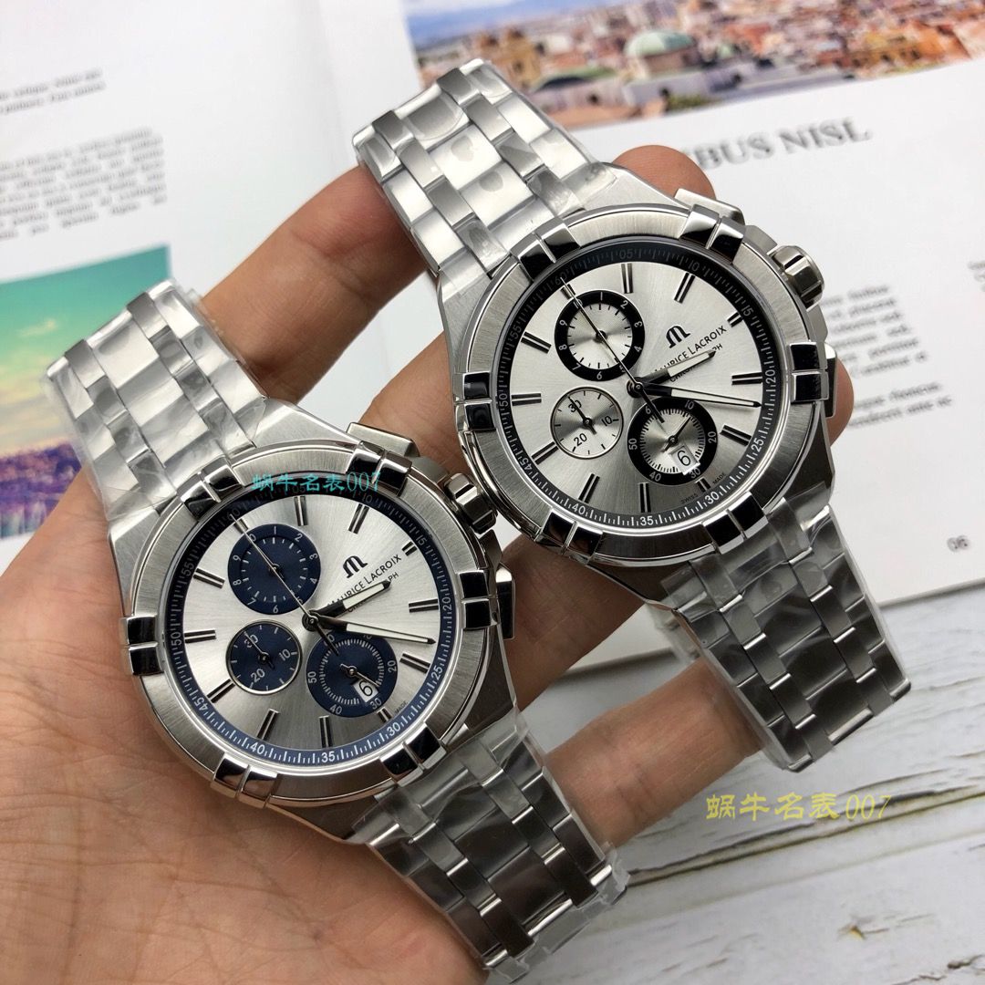 【渠道原单Maurice Lacroix】艾美AIKON系列A11018-SS002-430-1 wrist watches  / AI07
