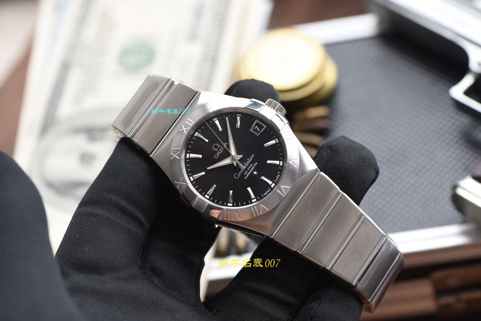 【 Video analysis VS Factory  Perfect  High quality  Replica OMEGA Constellation 】OMEGA Constellation 系列123.10.38.21.01.001 wrist watches  / M386