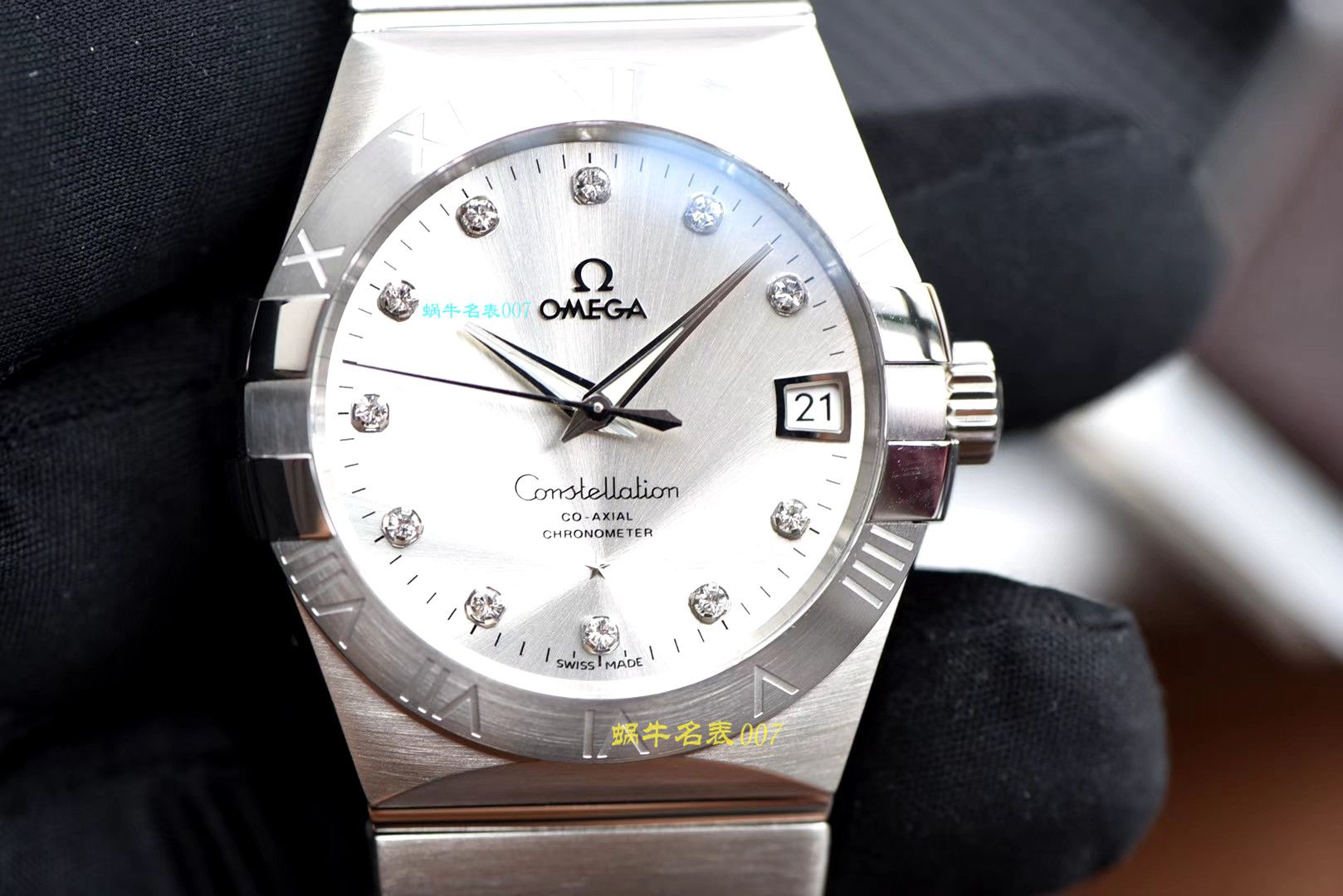 【 Video analysis VS Factory  Perfect  Replica OMEGA Watches 】OMEGA Constellation  Replica 123.10.38.21.52.001 wrist watches  / M382