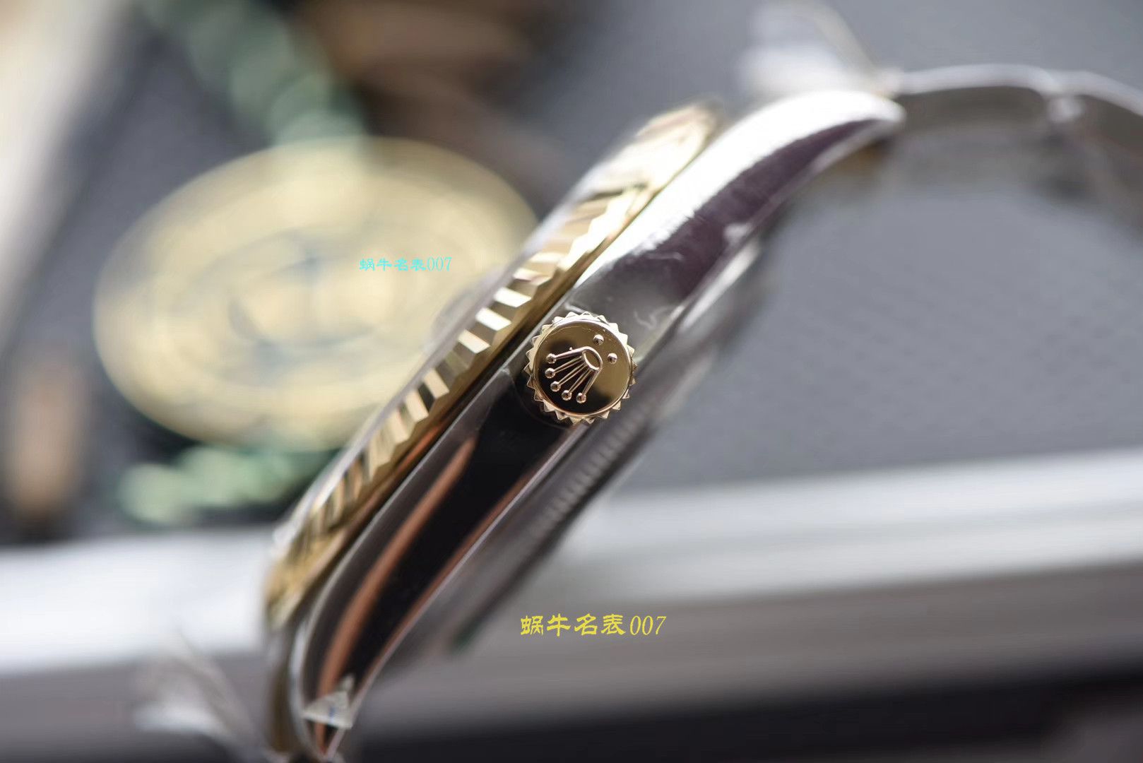 【 Video analysis AR Factory 官网 Rolex 41毫米间金 Datejust 】 Rolex   Datejust  Replica 116333-72213 G香槟盘镶钻 wrist watches  / R321