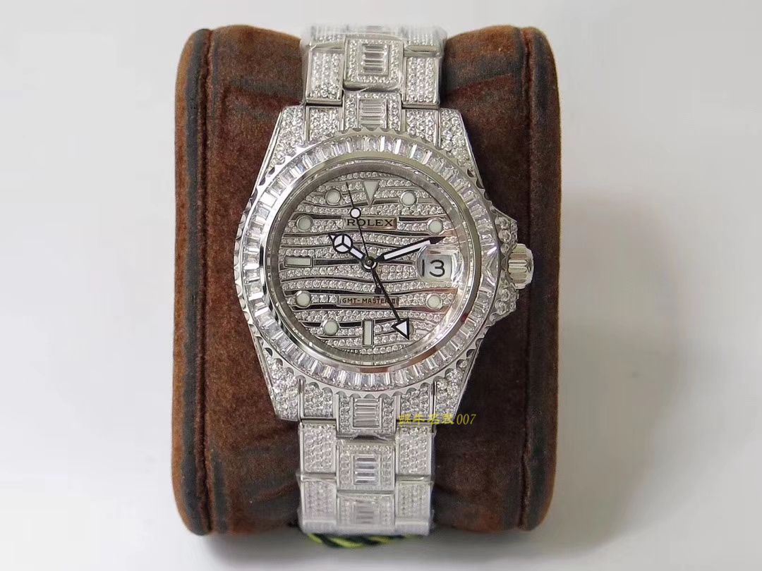 【 Rolex  Replica Copy 表】 Rolex  GMT MASTER II系列116769TBR-74779B wrist watches  / R322
