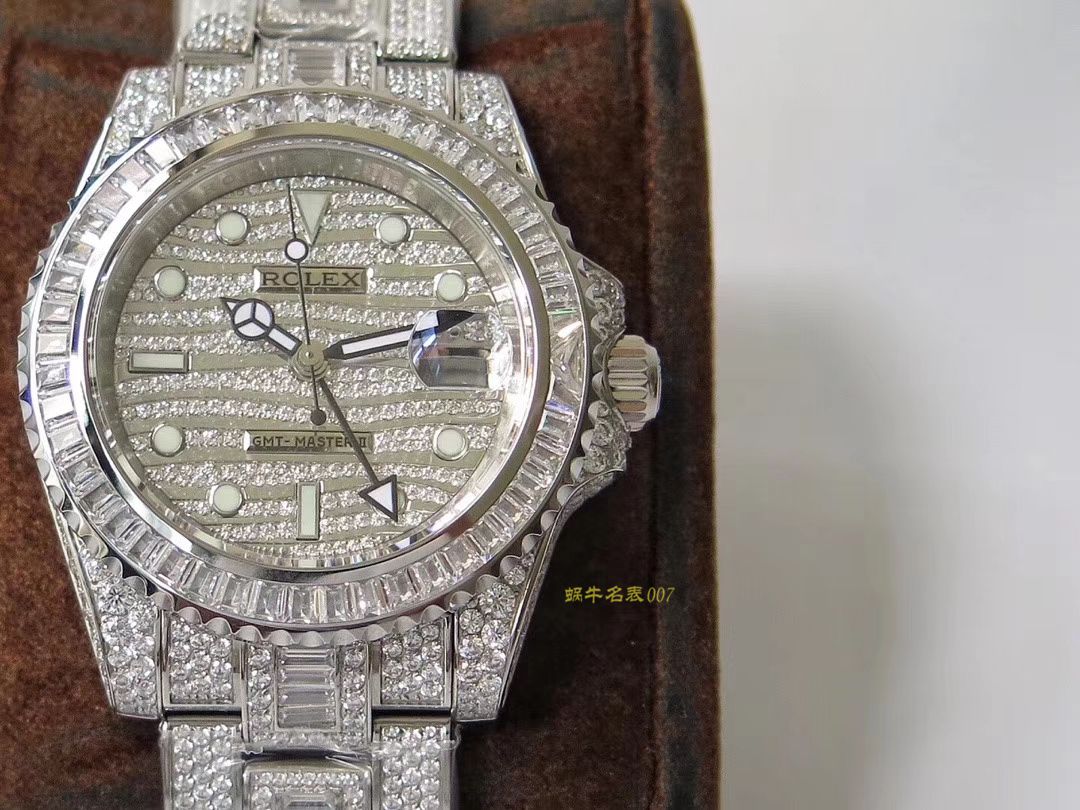 【 Rolex  Replica Copy 表】 Rolex  GMT MASTER II系列116769TBR-74779B wrist watches  / R322