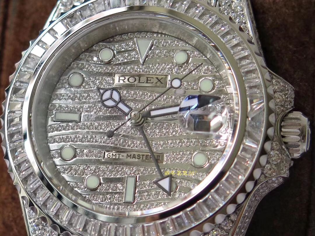 【 Rolex  Replica Copy 表】 Rolex  GMT MASTER II系列116769TBR-74779B wrist watches  / R322