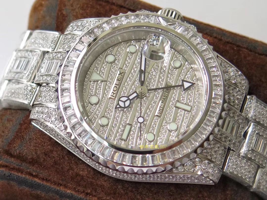 【 Rolex  Replica Copy 表】 Rolex  GMT MASTER II系列116769TBR-74779B wrist watches  / R322
