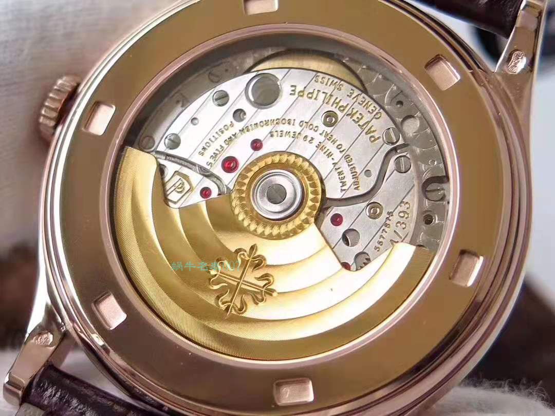 【 PATEK PHILIPPE  Replica 表多少钱】ZF Factory  PATEK PHILIPPE 古典表系列5296R-010 玫瑰金 wrist watches  / BD183