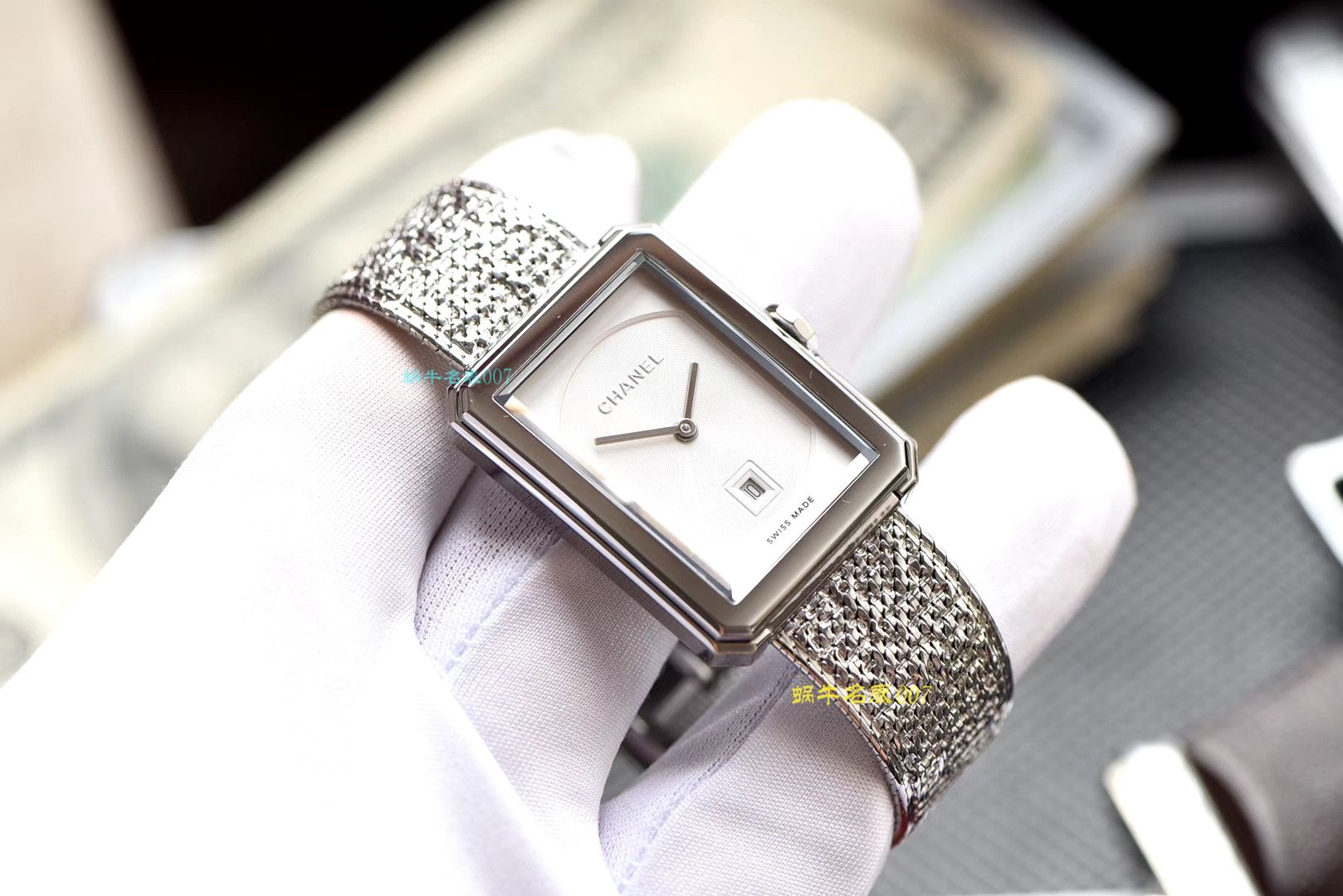 【 Replica Watches 哪家好】香奈儿BOY · FRIEND系列BOY∙FRIEND TWEED女士 wrist watches TWEED斜纹软呢钢带多色可选 / X51