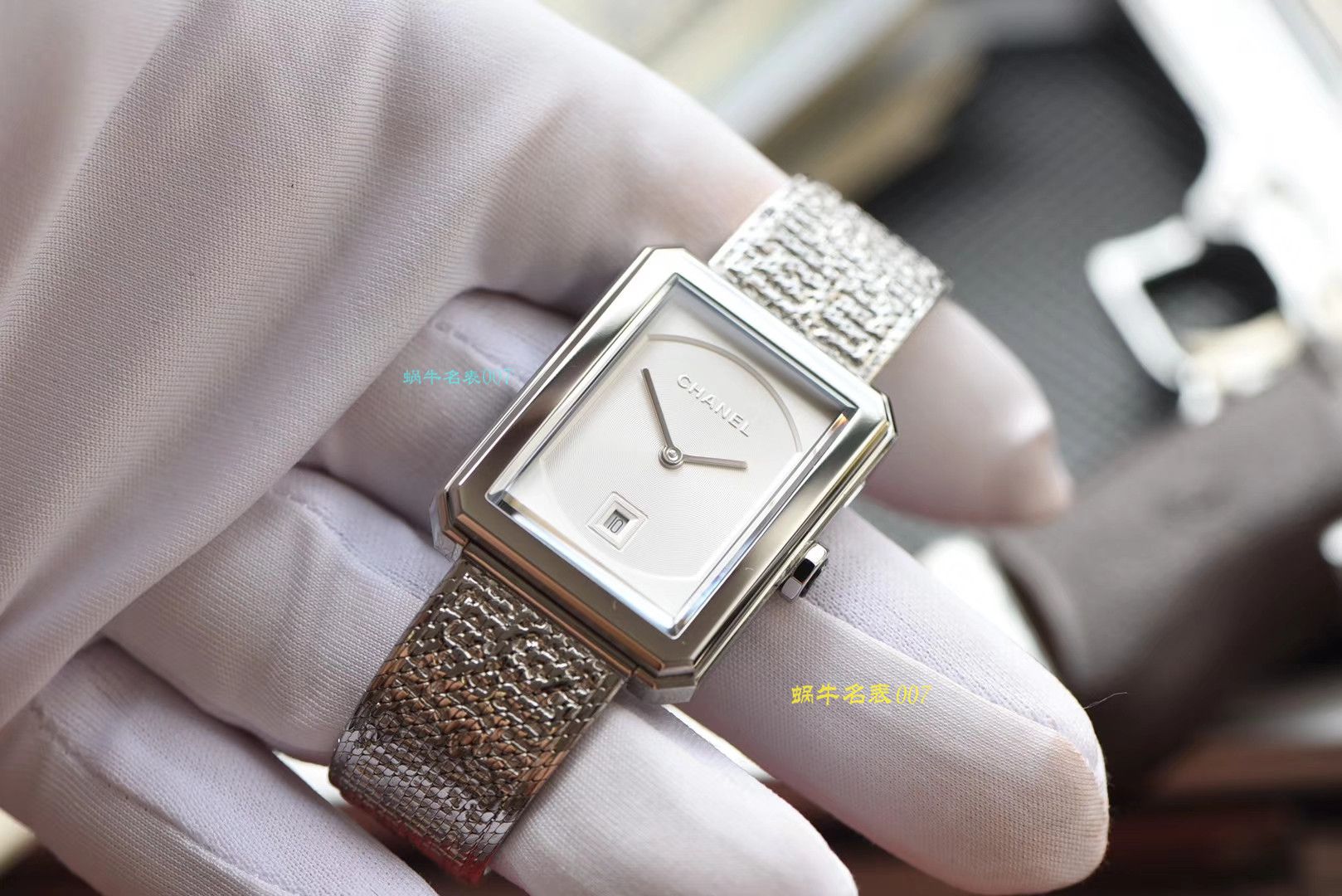 【 Replica Watches 哪家好】香奈儿BOY · FRIEND系列BOY∙FRIEND TWEED女士 wrist watches TWEED斜纹软呢钢带多色可选 / X51
