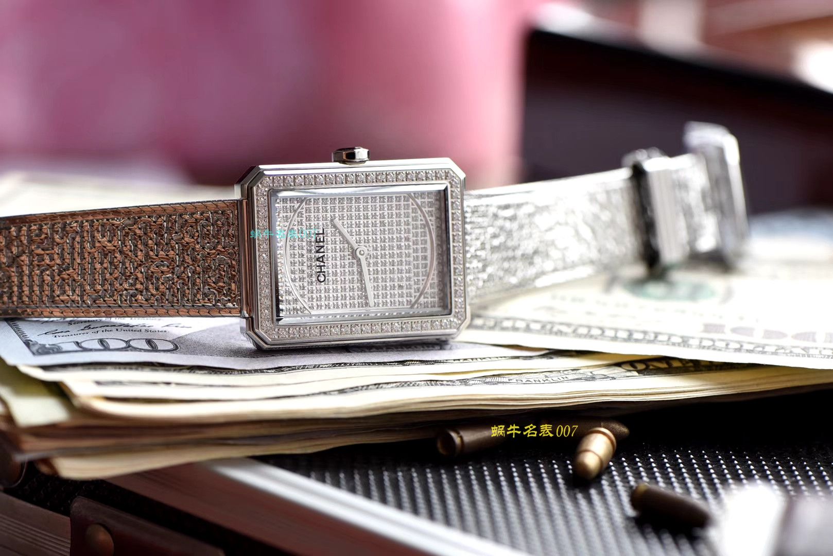 【 Replica Watches 哪家好】香奈儿BOY · FRIEND系列BOY∙FRIEND TWEED女士 wrist watches TWEED斜纹软呢钢带多色可选 / X51