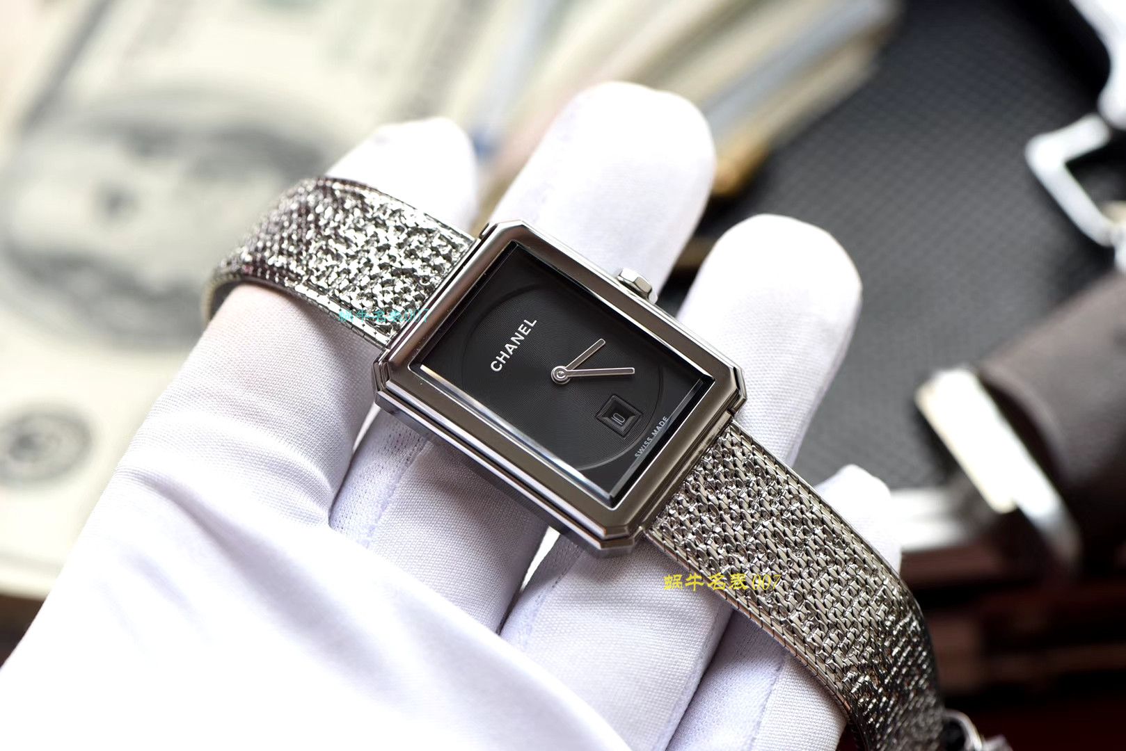 【 Replica Watches 哪家好】香奈儿BOY · FRIEND系列BOY∙FRIEND TWEED女士 wrist watches TWEED斜纹软呢钢带多色可选 / X51