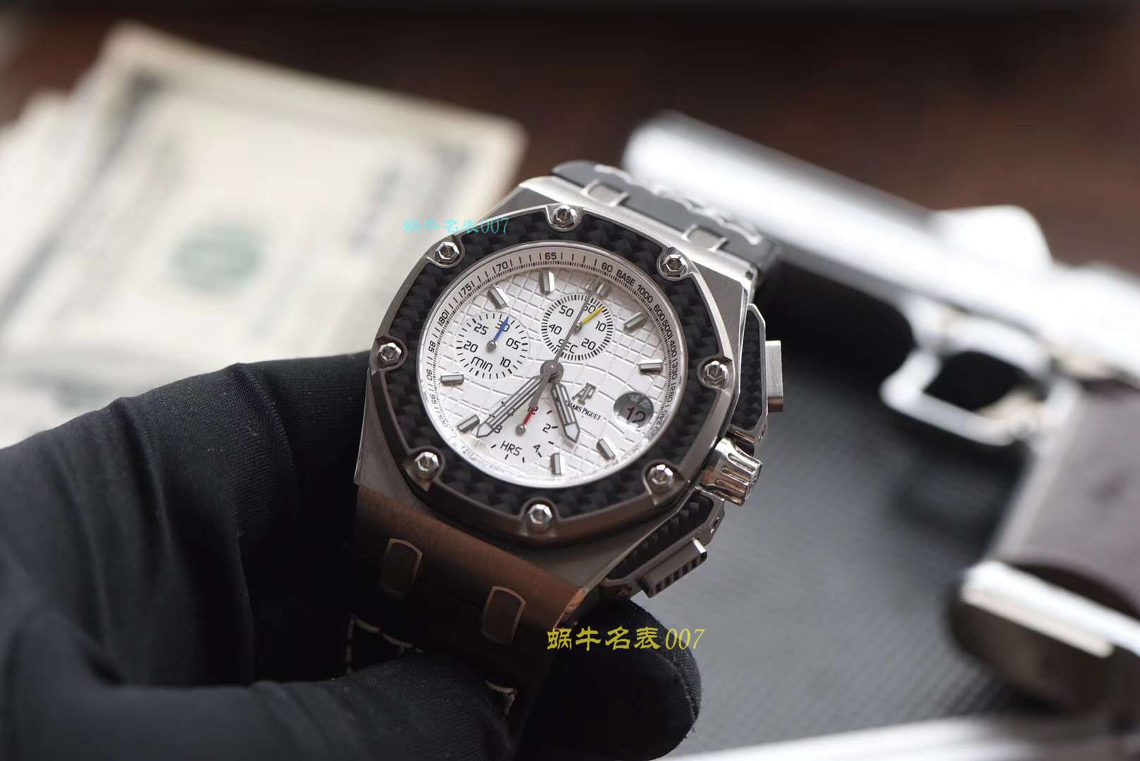 【jf Factory  Watches 官网是真的吗】 Video analysis Audemars Piguet 千禧 Replica Copy 26030IO.OO.D001IN.01约翰保罗蒙托亚机械男表 / AP163