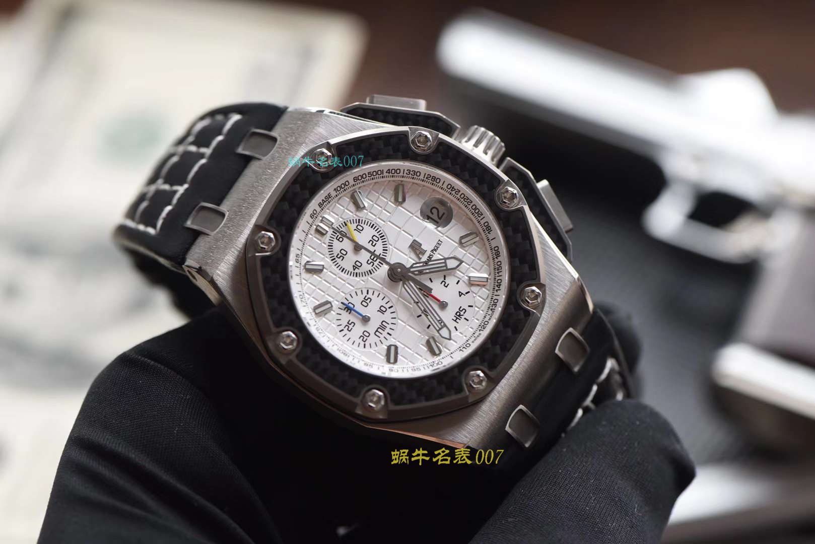 【jf Factory  Watches 官网是真的吗】 Video analysis Audemars Piguet 千禧 Replica Copy 26030IO.OO.D001IN.01约翰保罗蒙托亚机械男表 / AP163