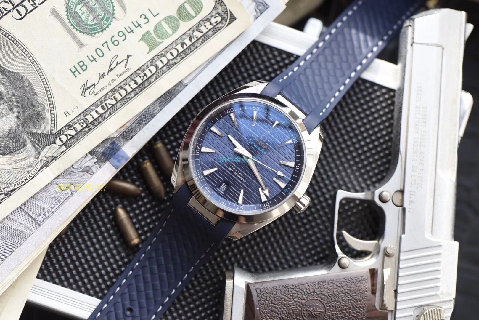【OMEGA Replica 表价格】 Video analysis 3S Factory OMEGA Seamaster 系列220.12.41.21.02.002，220.12.41.21.06.001等多色横纹 wrist watches  / M387