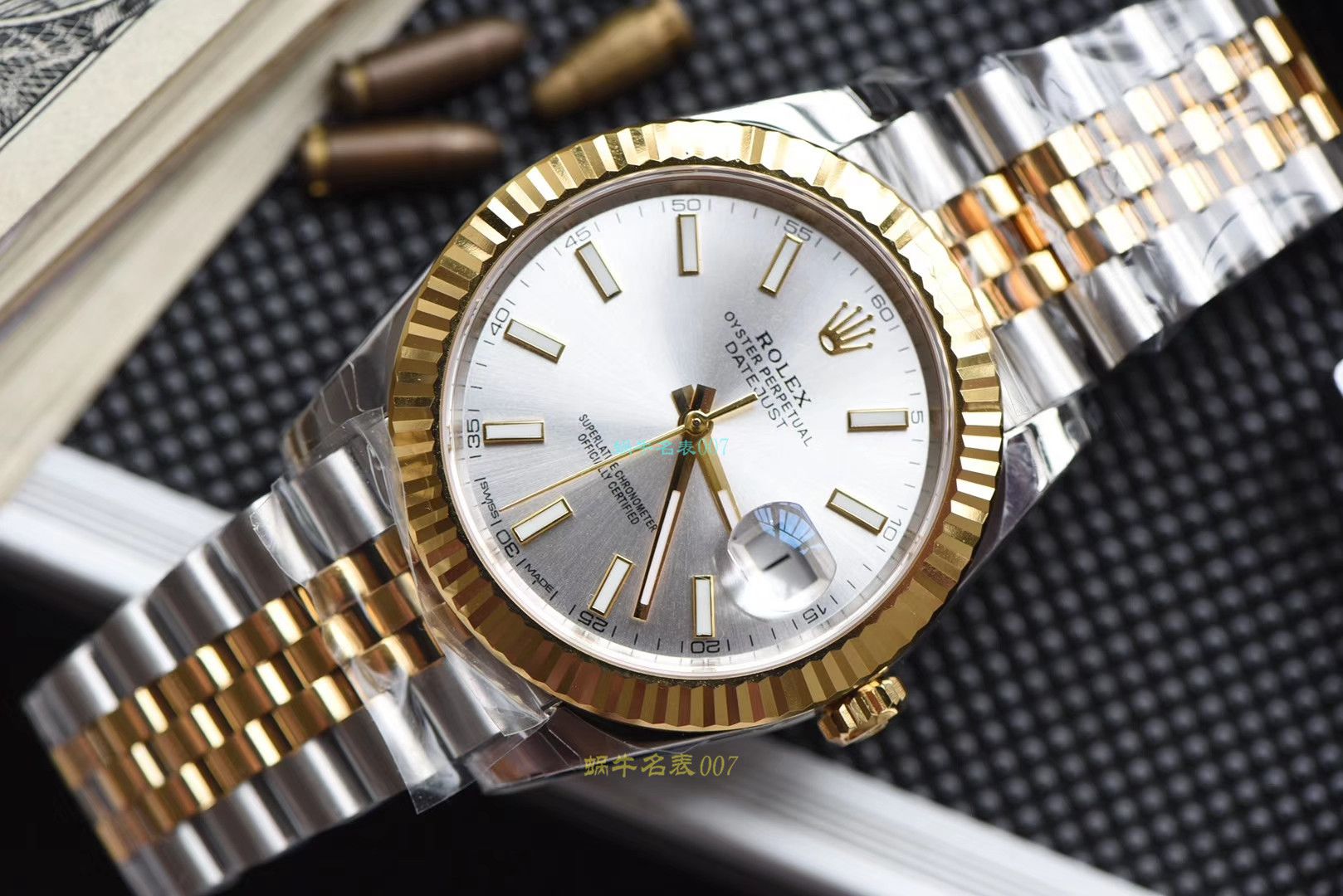 【仿 Rolex 机械表男表价格】 Video analysis DJ Factory  Rolex   Datejust  Replica m126333-0016，m126333-0012，m126333-0010 wrist watches  / R323