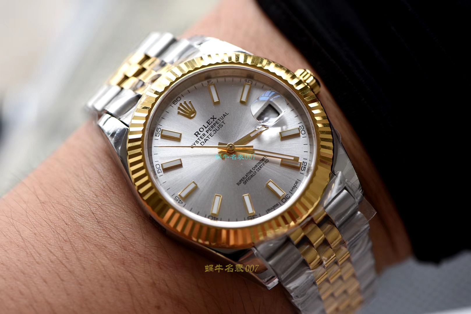 【仿 Rolex 机械表男表价格】 Video analysis DJ Factory  Rolex   Datejust  Replica m126333-0016，m126333-0012，m126333-0010 wrist watches  / R323
