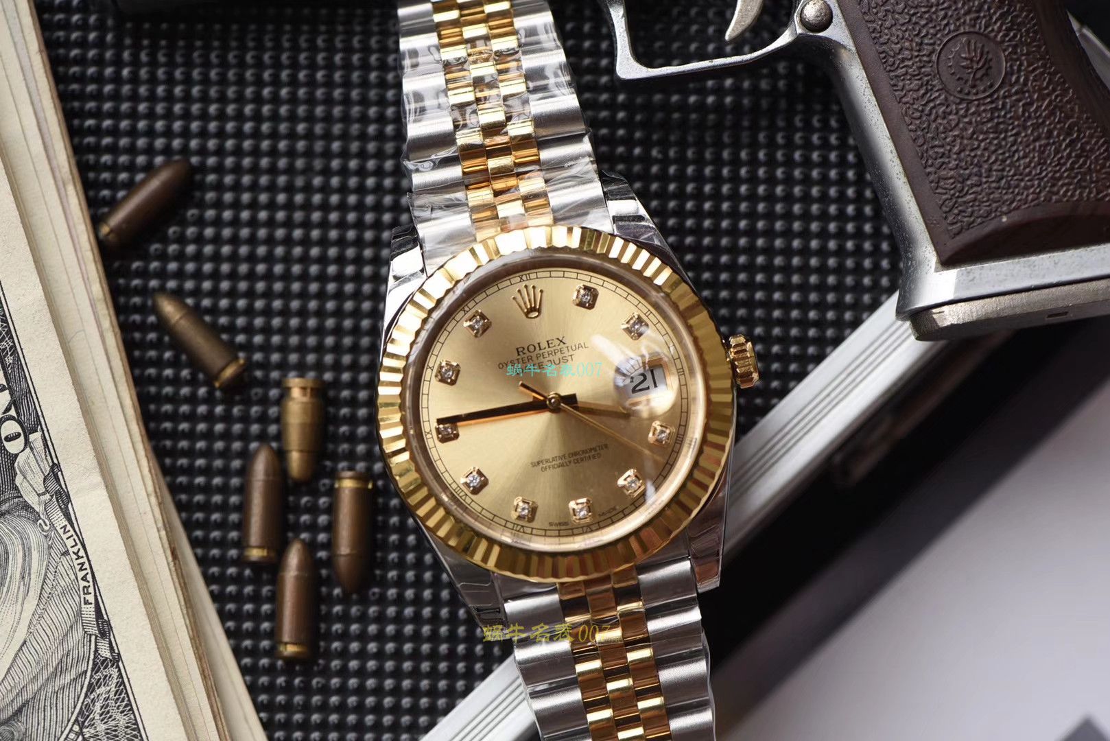 【仿 Rolex 机械表男表价格】 Video analysis DJ Factory  Rolex   Datejust  Replica m126333-0016，m126333-0012，m126333-0010 wrist watches  / R323