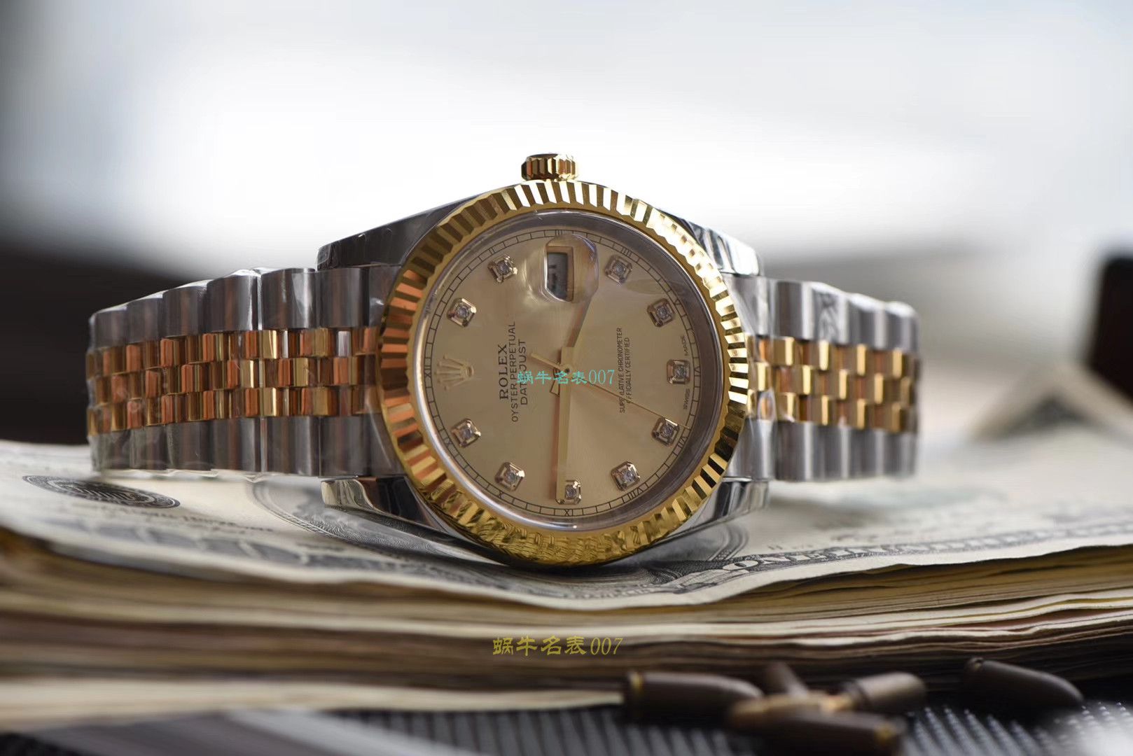 【仿 Rolex 机械表男表价格】 Video analysis DJ Factory  Rolex   Datejust  Replica m126333-0016，m126333-0012，m126333-0010 wrist watches  / R323