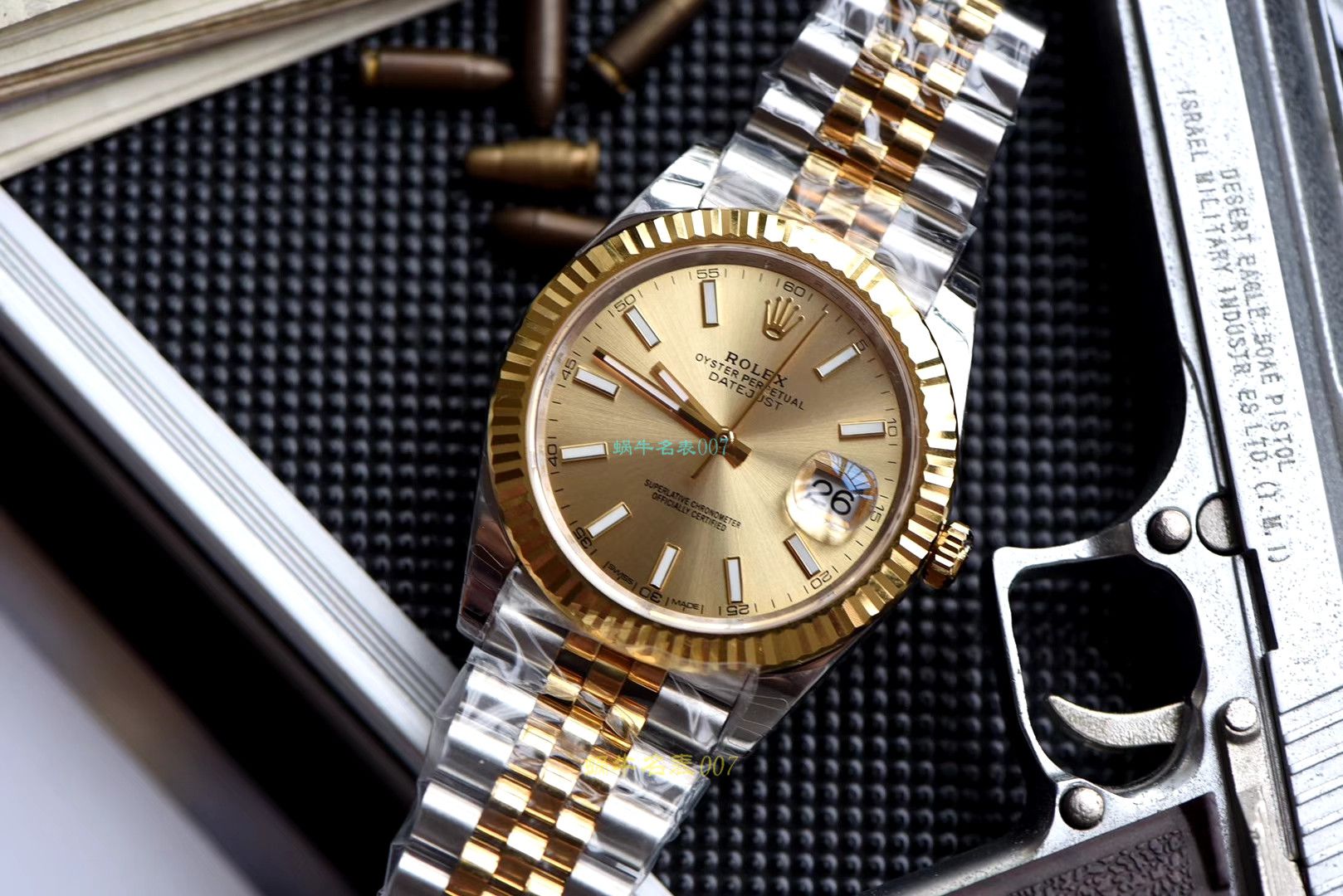【仿 Rolex 机械表男表价格】 Video analysis DJ Factory  Rolex   Datejust  Replica m126333-0016，m126333-0012，m126333-0010 wrist watches  / R323