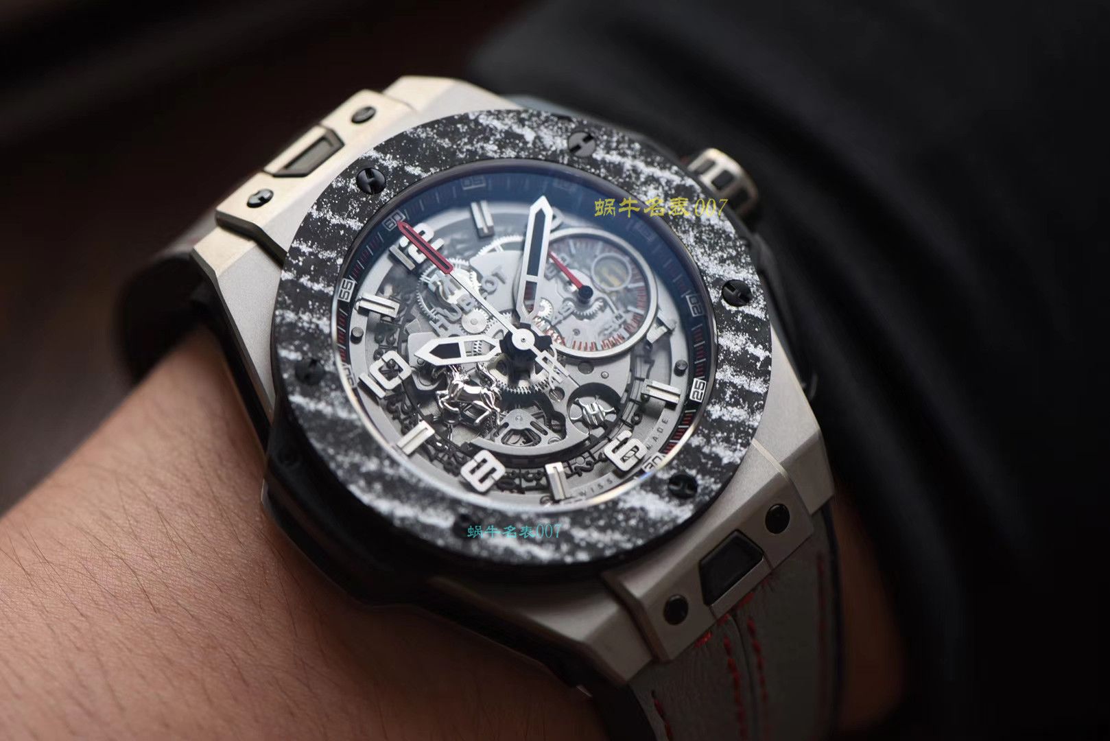 【 Video analysis v6 Factory 官网 Watches 】 hublot BIG BANG FERRARI法拉利系列401.NJ.0123.VR wrist watches （ Watches  Replica 版是什么意思） / YB069