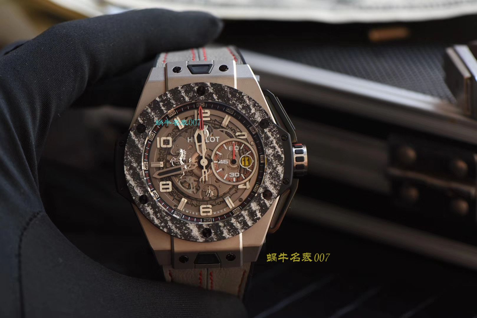 【 Video analysis v6 Factory 官网 Watches 】 hublot BIG BANG FERRARI法拉利系列401.NJ.0123.VR wrist watches （ Watches  Replica 版是什么意思） / YB069