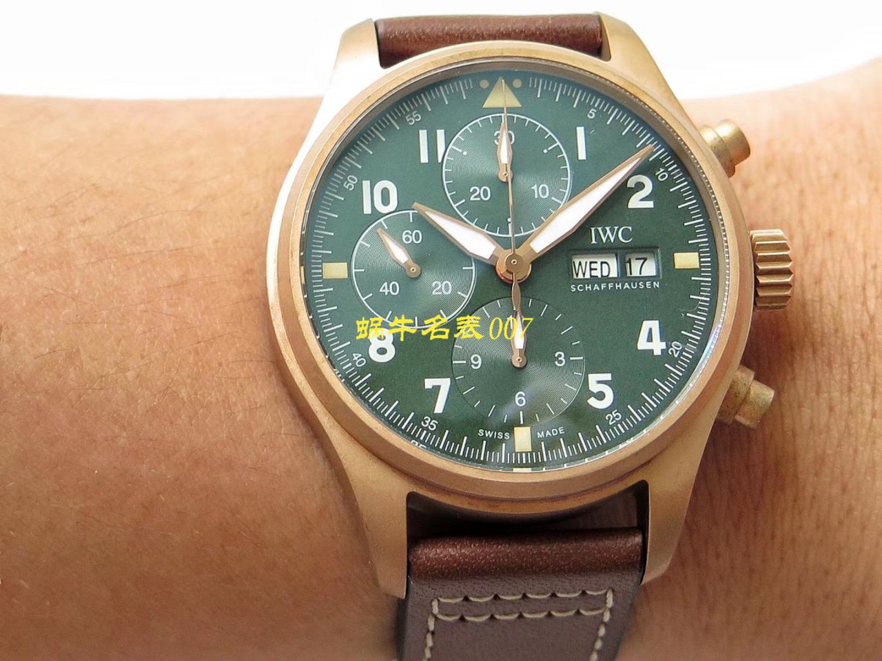 【ZF Factory  top IWC Replica 表】 IWC 表飞行员 Replica IW387902 wrist watches  / WG380