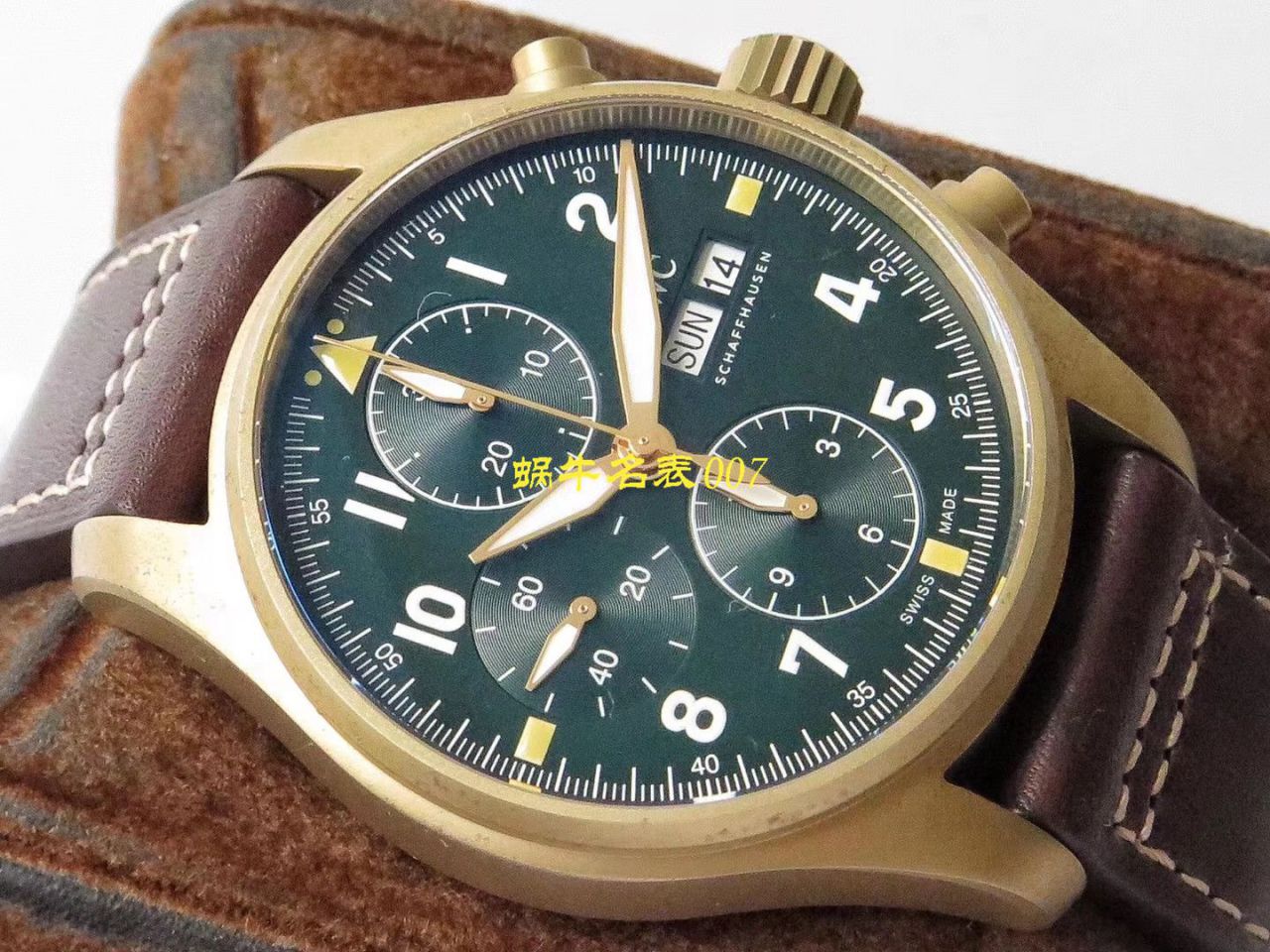 【ZF Factory  top IWC Replica 表】 IWC 表飞行员 Replica IW387902 wrist watches  / WG380