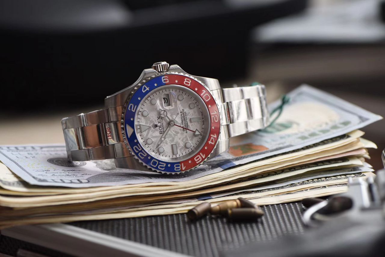 【DJ Factory ROLEX Replica 手 Replica 表】 Rolex 陨石表盘 GMT MASTER II系列m126719blro-0002 wrist watches  / R362