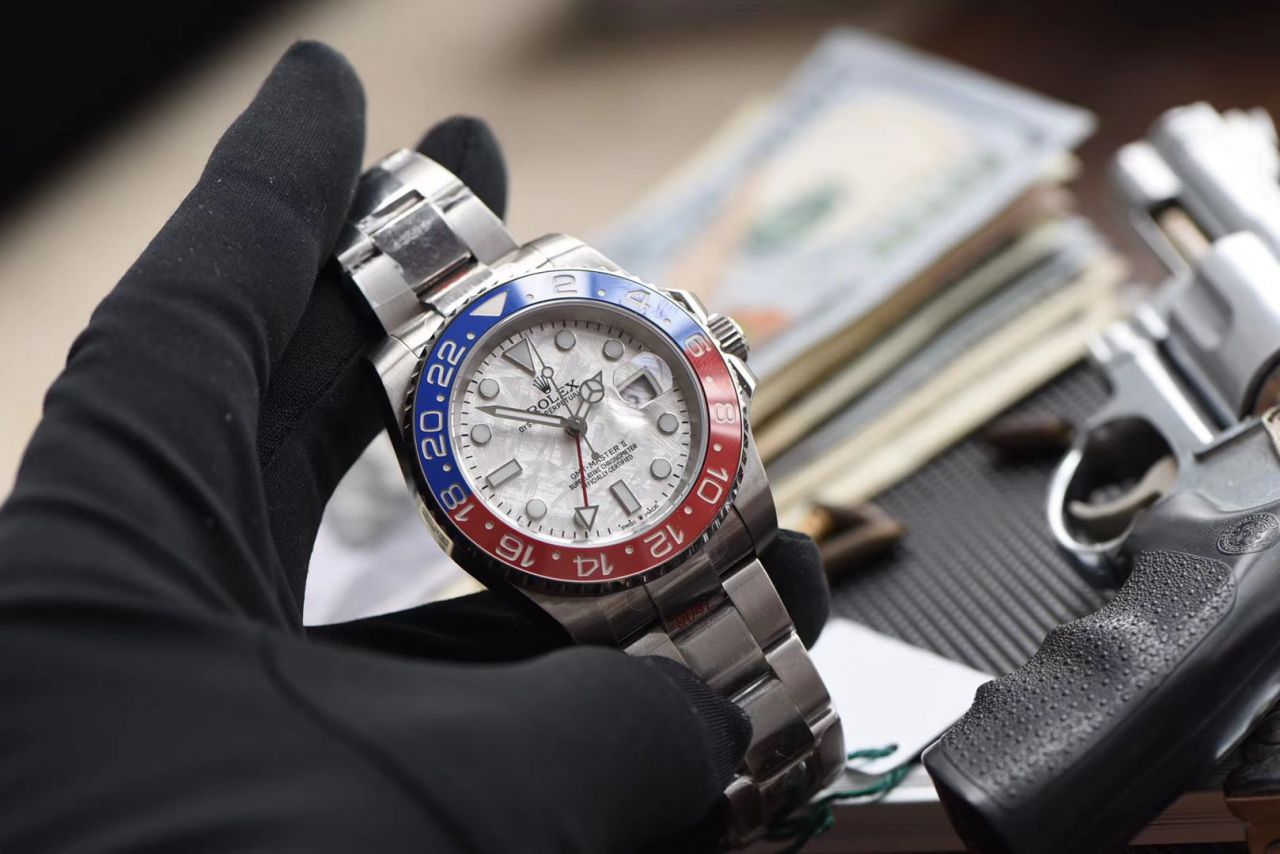【DJ Factory ROLEX Replica 手 Replica 表】 Rolex 陨石表盘 GMT MASTER II系列m126719blro-0002 wrist watches  / R362