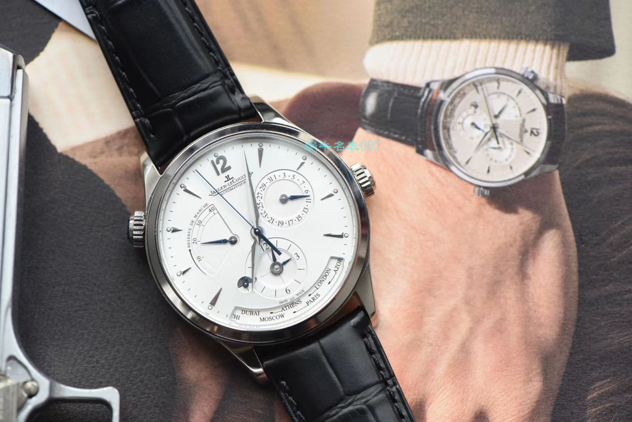 【ZF Factory  Replica Copy  Watches 价格】 Jaeger-LeCoultre 大师系列地理学家Q1428421 wrist watches  / JJ151