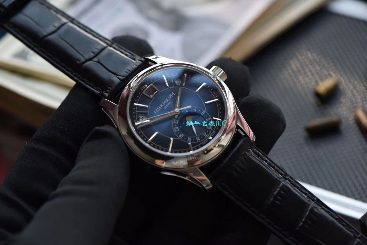 【 Video analysis GR Factory  top  Replica 表】 PATEK PHILIPPE 复杂功能计时系列5205G-013 wrist watches  / BD273
