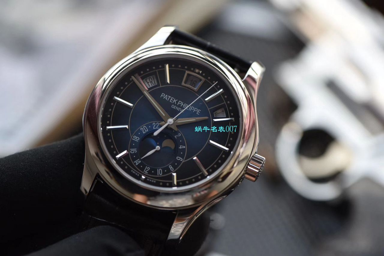 【 Video analysis GR Factory  top  Replica 表】 PATEK PHILIPPE 复杂功能计时系列5205G-013 wrist watches  / BD273