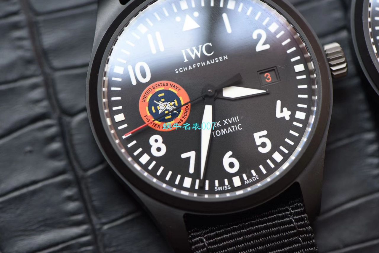 【M+ IWC  Replica Watches 】IWC萬 國 IW32409 TOPGUN SFTI  Replica 海軍空戰部隊飛行員特別紀念腕錶 / M379