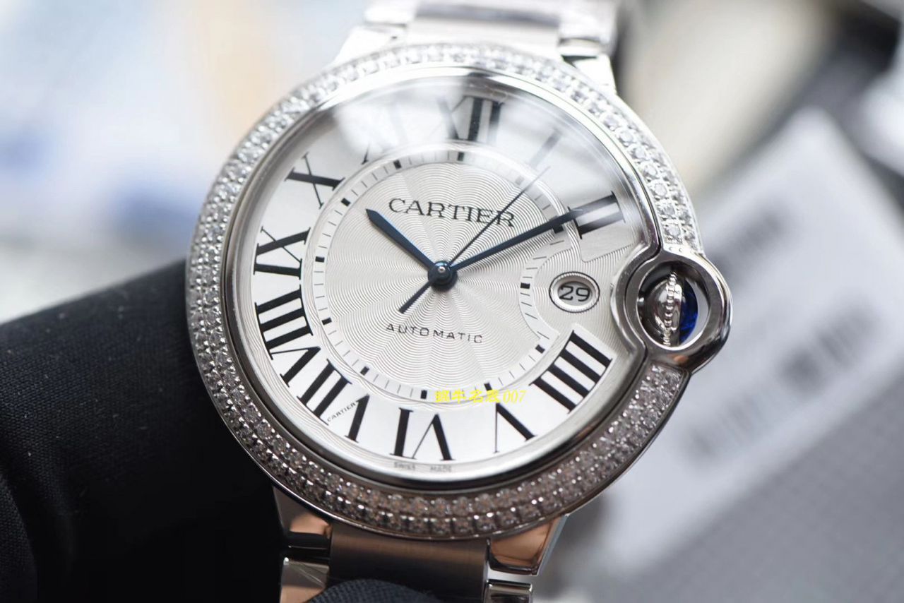 【V6 Factory 官网 Cartier  Replica Copy 表】 Cartier  蓝气球系列WE9009Z3钻圈 wrist watches  / K222