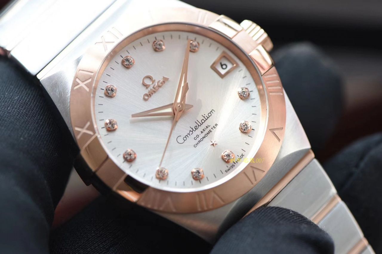 【VS Factory OMEGA Replica 表】OMEGA Constellation  Perfect  Replica 123.20.38.21.52.001 wrist watches  / M390