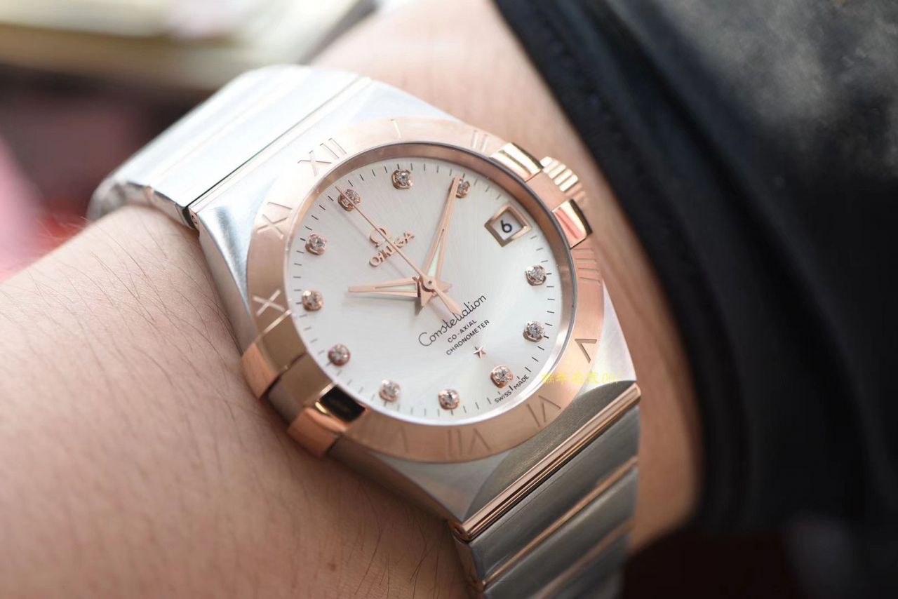 【VS Factory  Replica Watches 官网】OMEGA Constellation  Replica 123.20.38.21.13.001 wrist watches  / M389