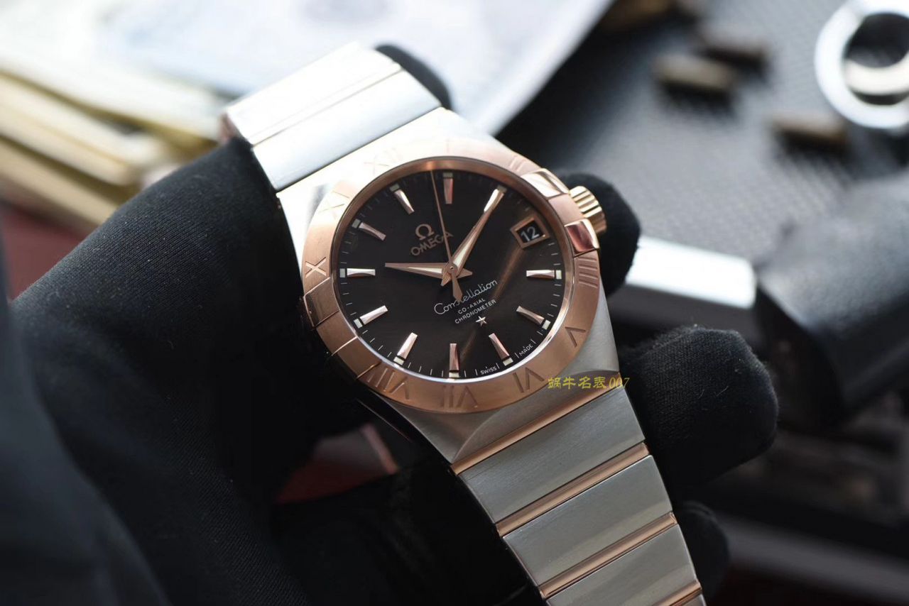 【VS Factory  Replica Watches 官网】OMEGA Constellation  Replica 123.20.38.21.13.001 wrist watches  / M389