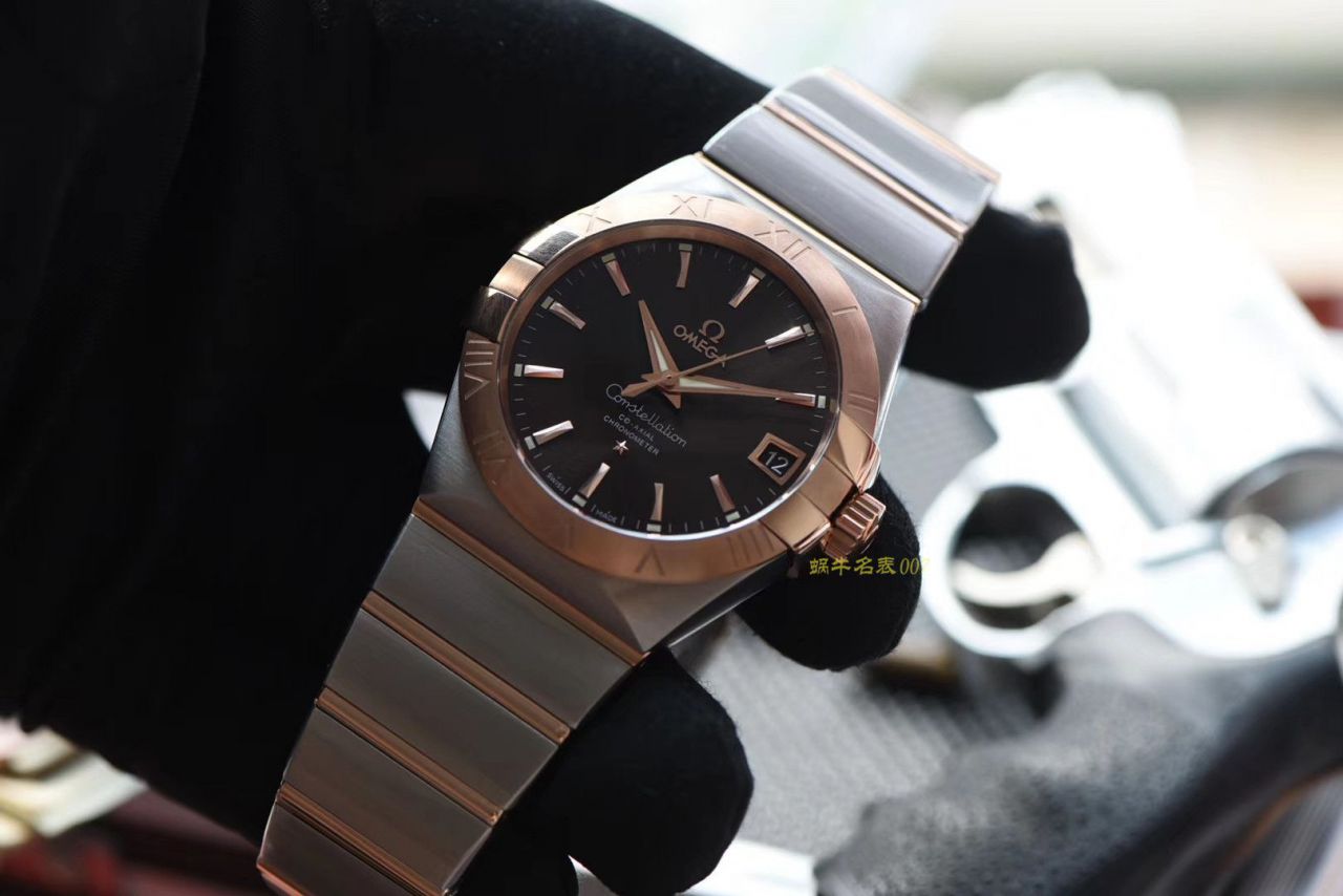 【VS Factory  Replica Watches 官网】OMEGA Constellation  Replica 123.20.38.21.13.001 wrist watches  / M389