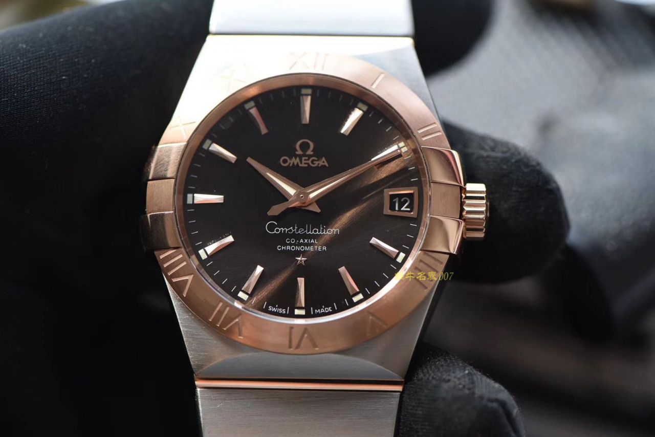 【VS Factory  Replica Watches 官网】OMEGA Constellation  Replica 123.20.38.21.13.001 wrist watches  / M389